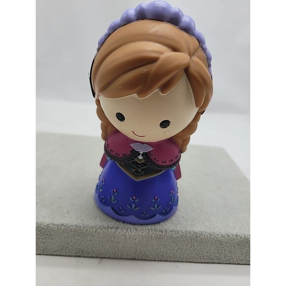 Disney Frozen Anna Bath Pool Water Vinyl Toy Figurine Doll 5” Disneyana Movie - Picture 1 of 11
